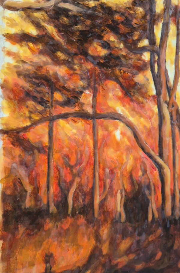 The Ochre Forest (study) - Image 2